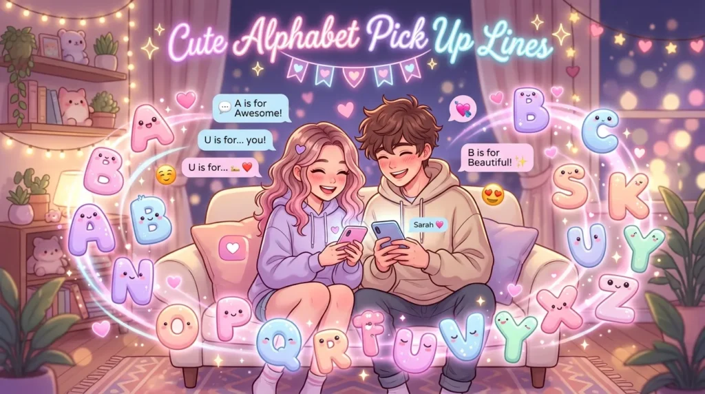 Cute Alphabet Pick Up Lines