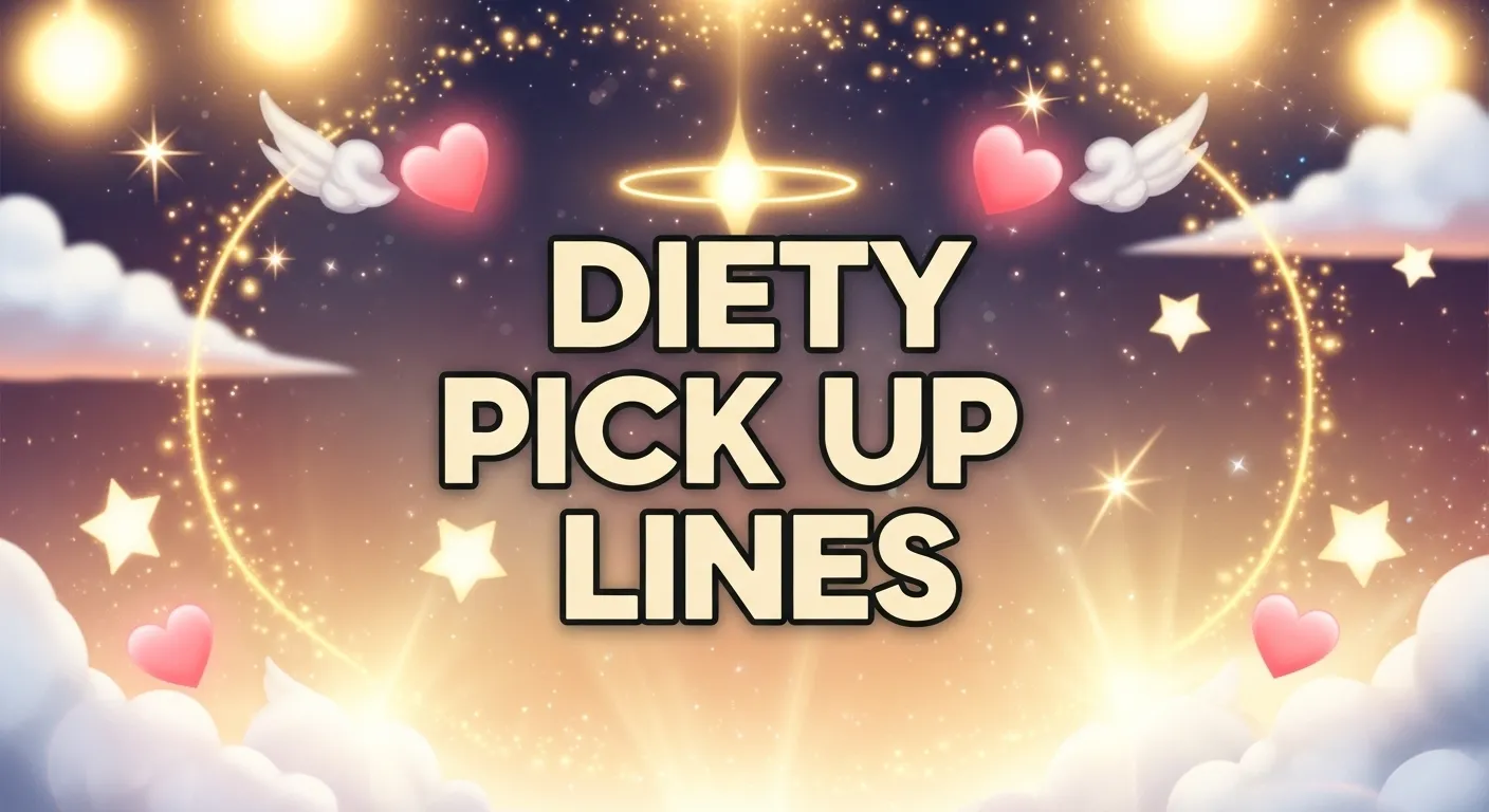 Diety Pick Up Lines