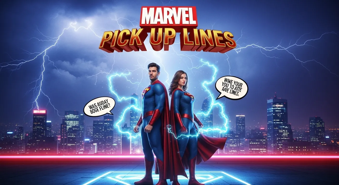 Marvel Pick Up Lines
