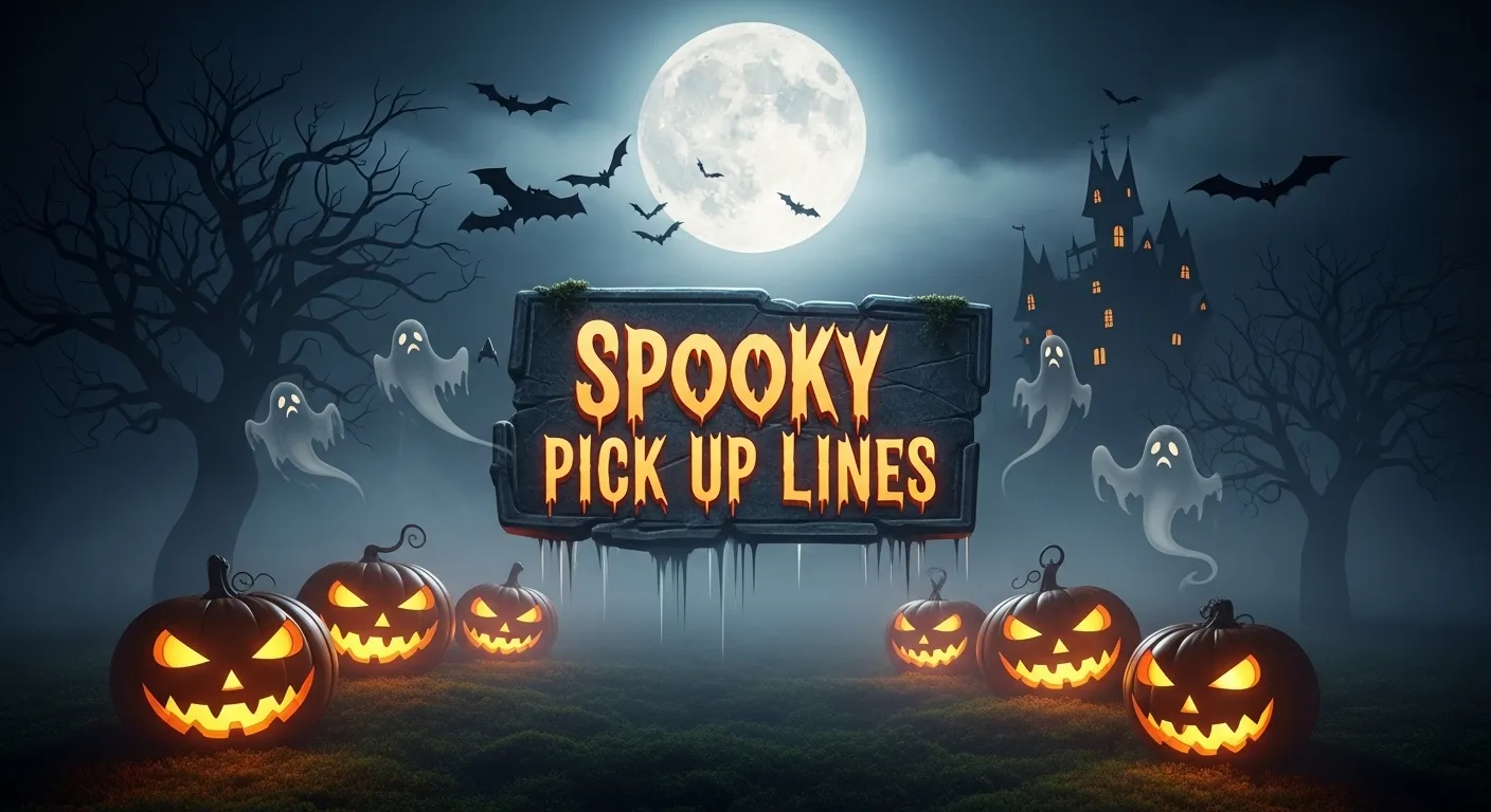 Spooky Pick Up Lines