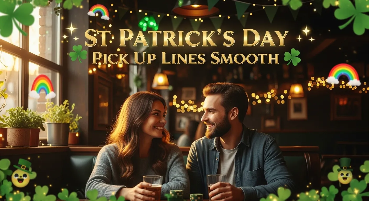 st patrick's day pick up lines