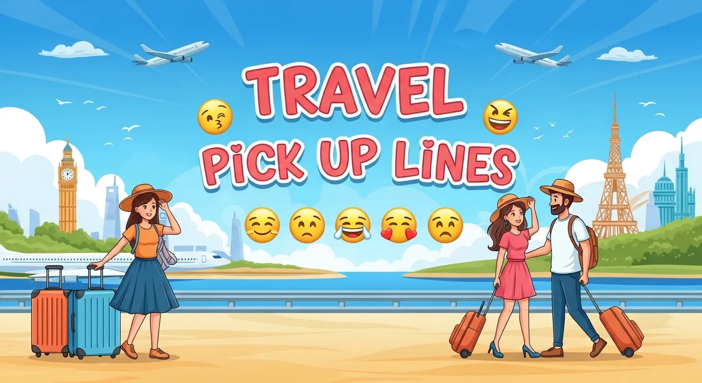 Travel Pick Up Lines