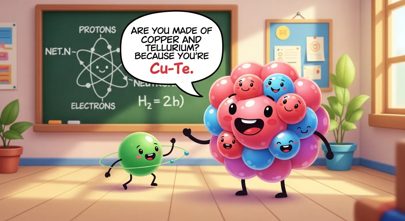 Nucleus Pick up lines School Appropriate