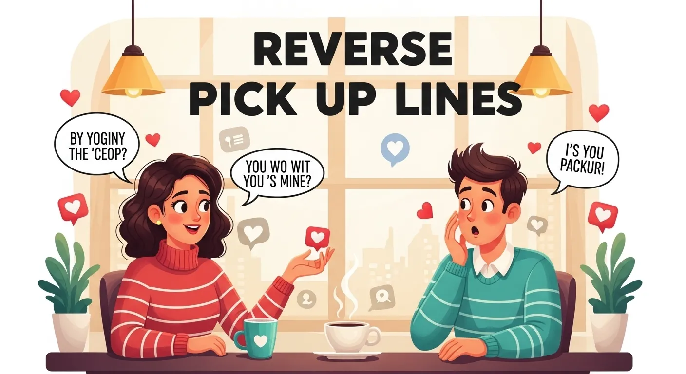 Reverse Pick Up Lines