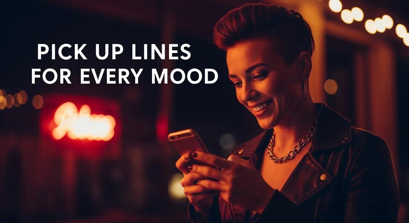 Pick Up Lines for Every Mood