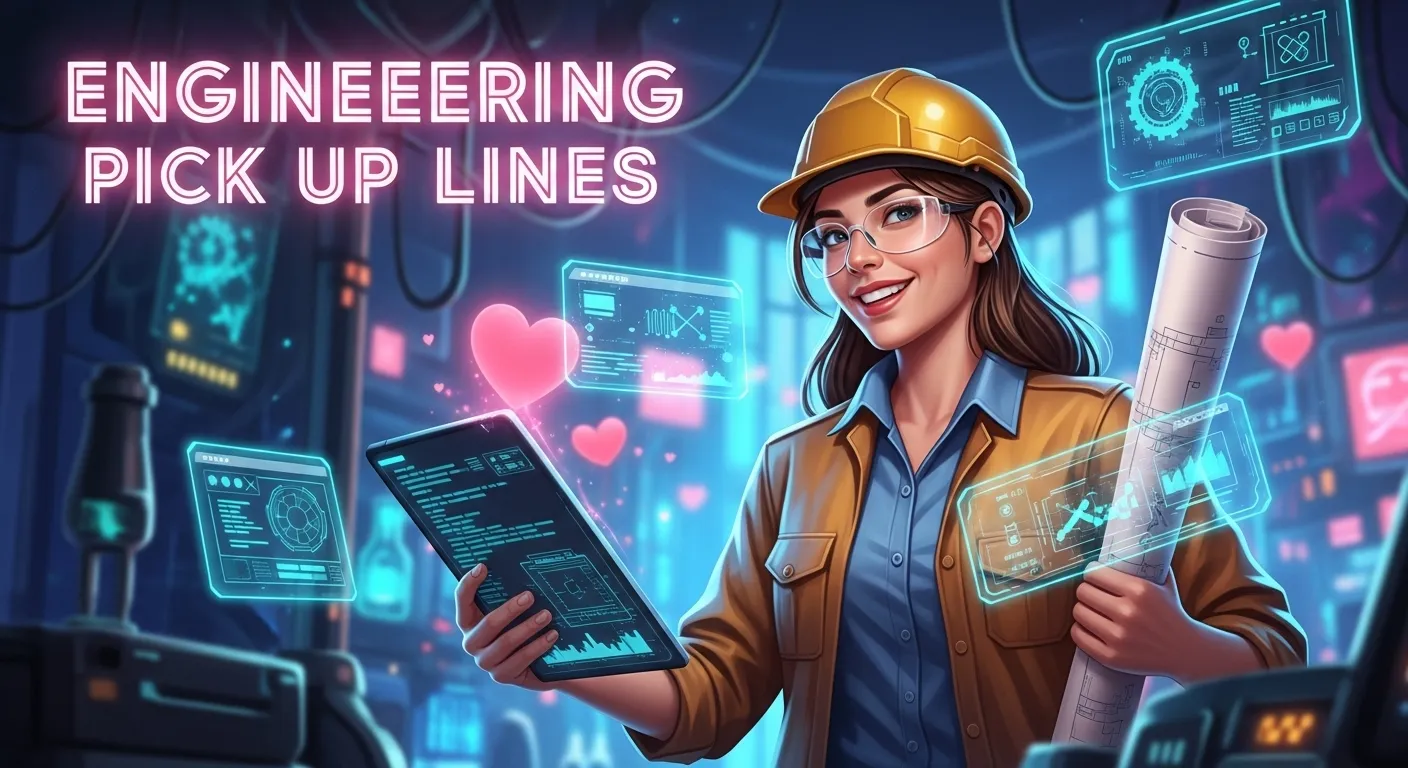 Engineering Pick Up Lines