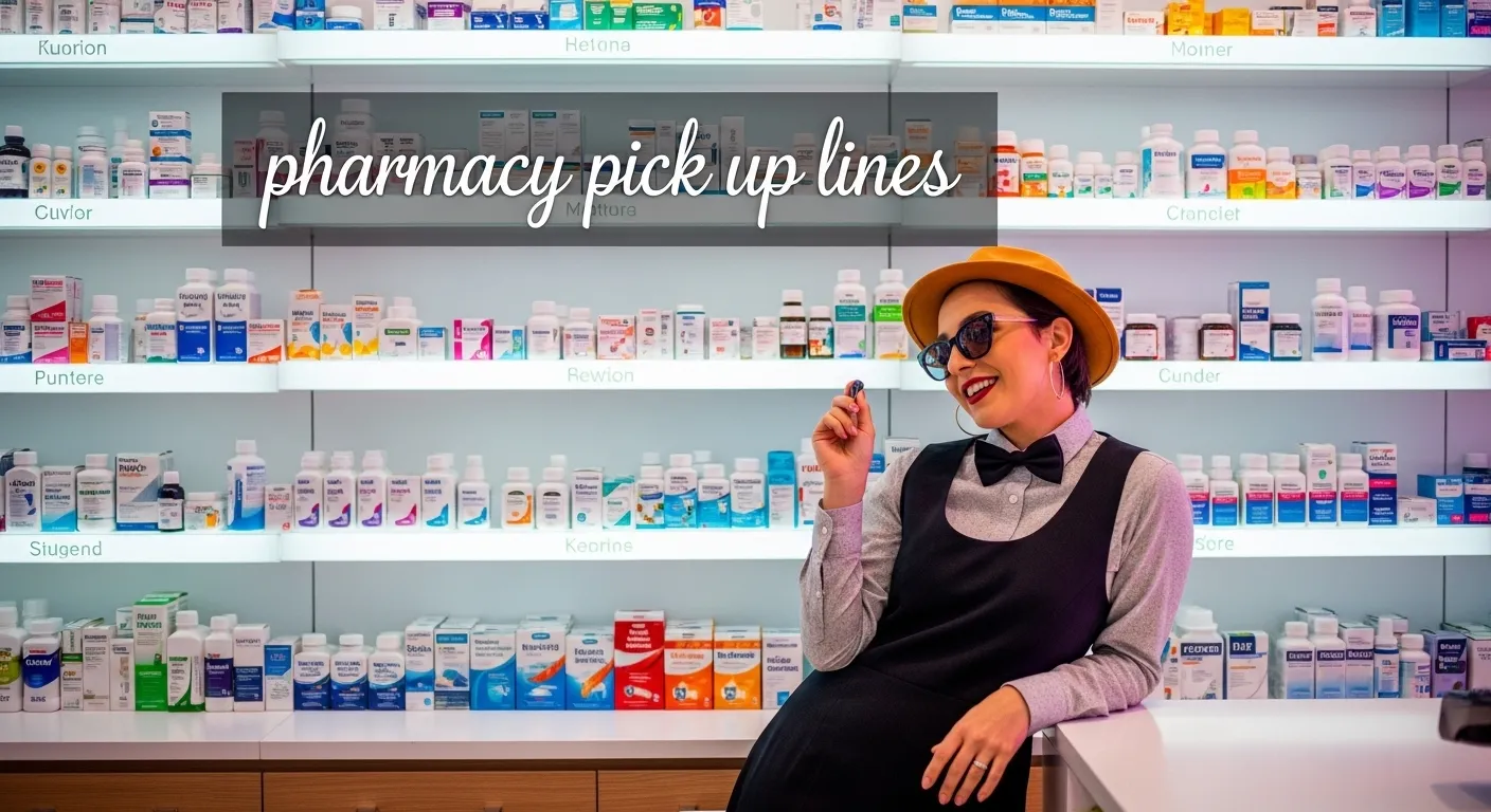Pharmacy Pick Up Lines