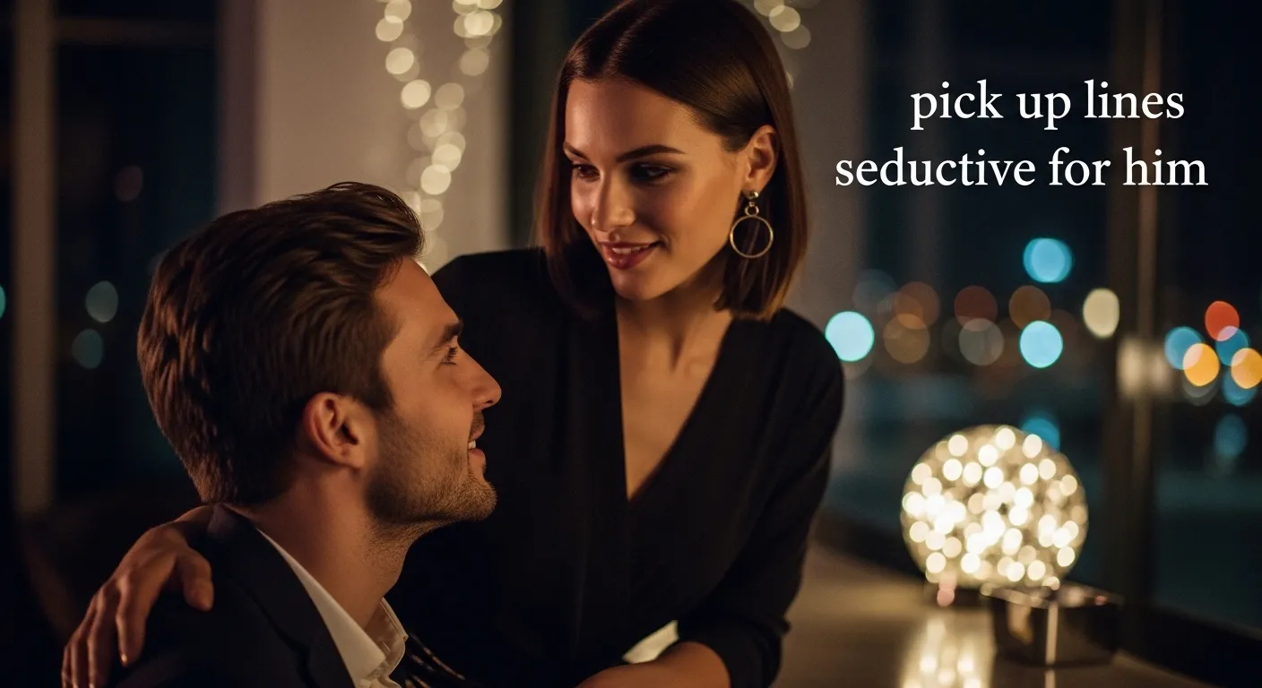 Pick Up Lines Seductive for Him