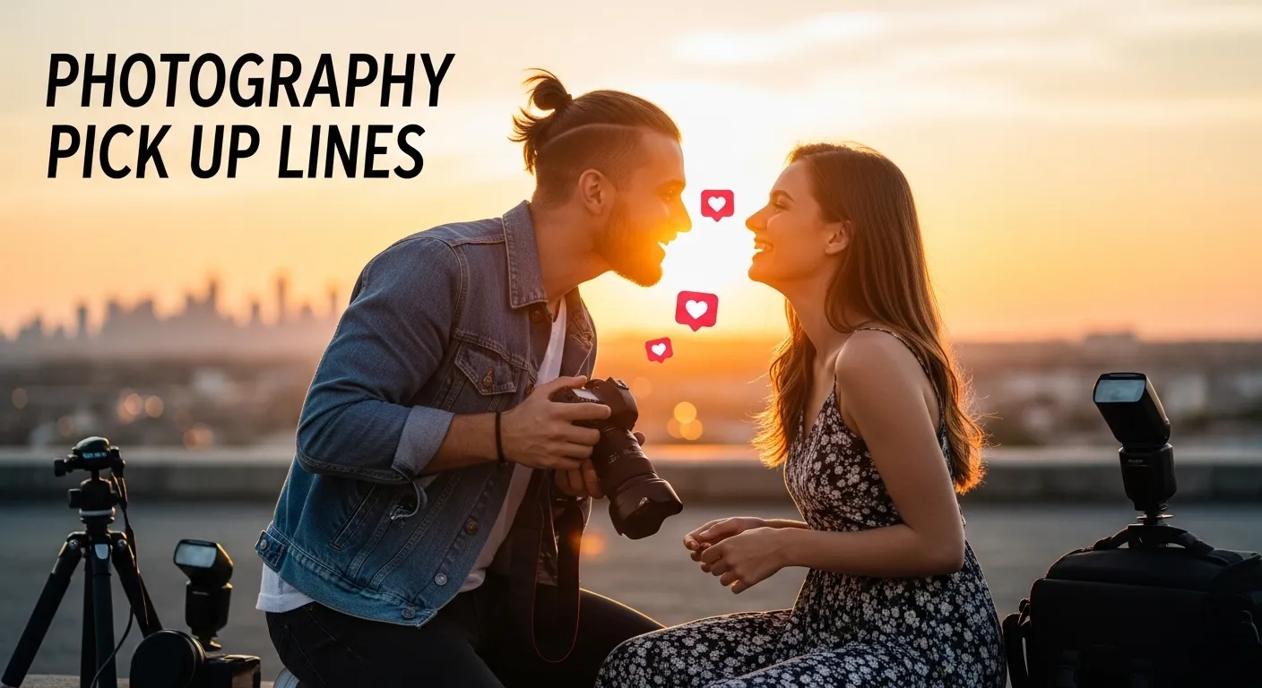 Photography Pick Up Lines