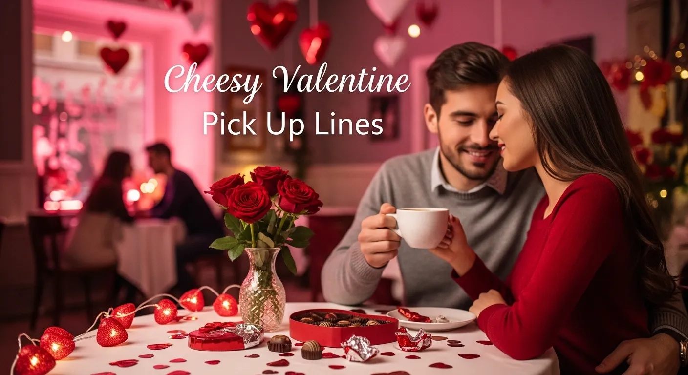cheesy valentine pick up lines