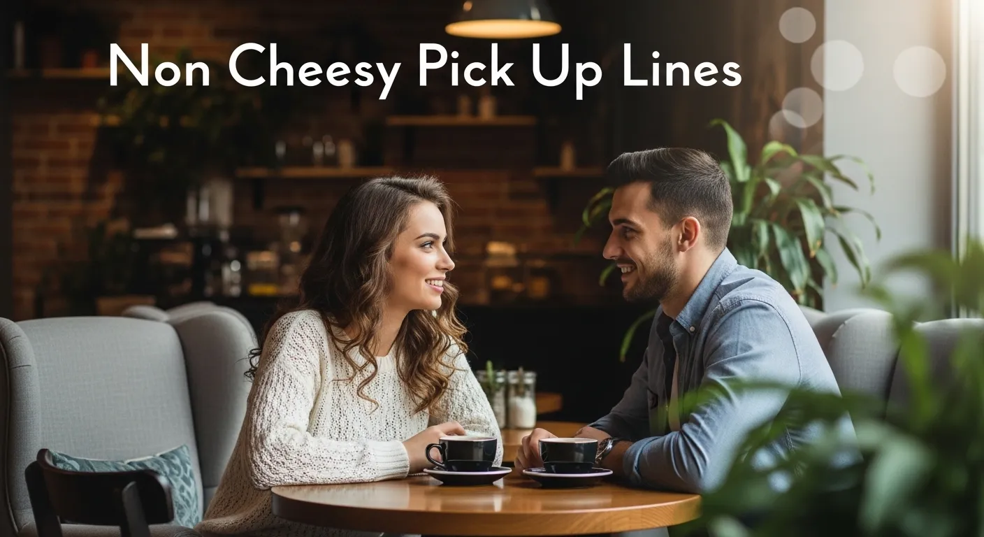 non cheesy pick up lines