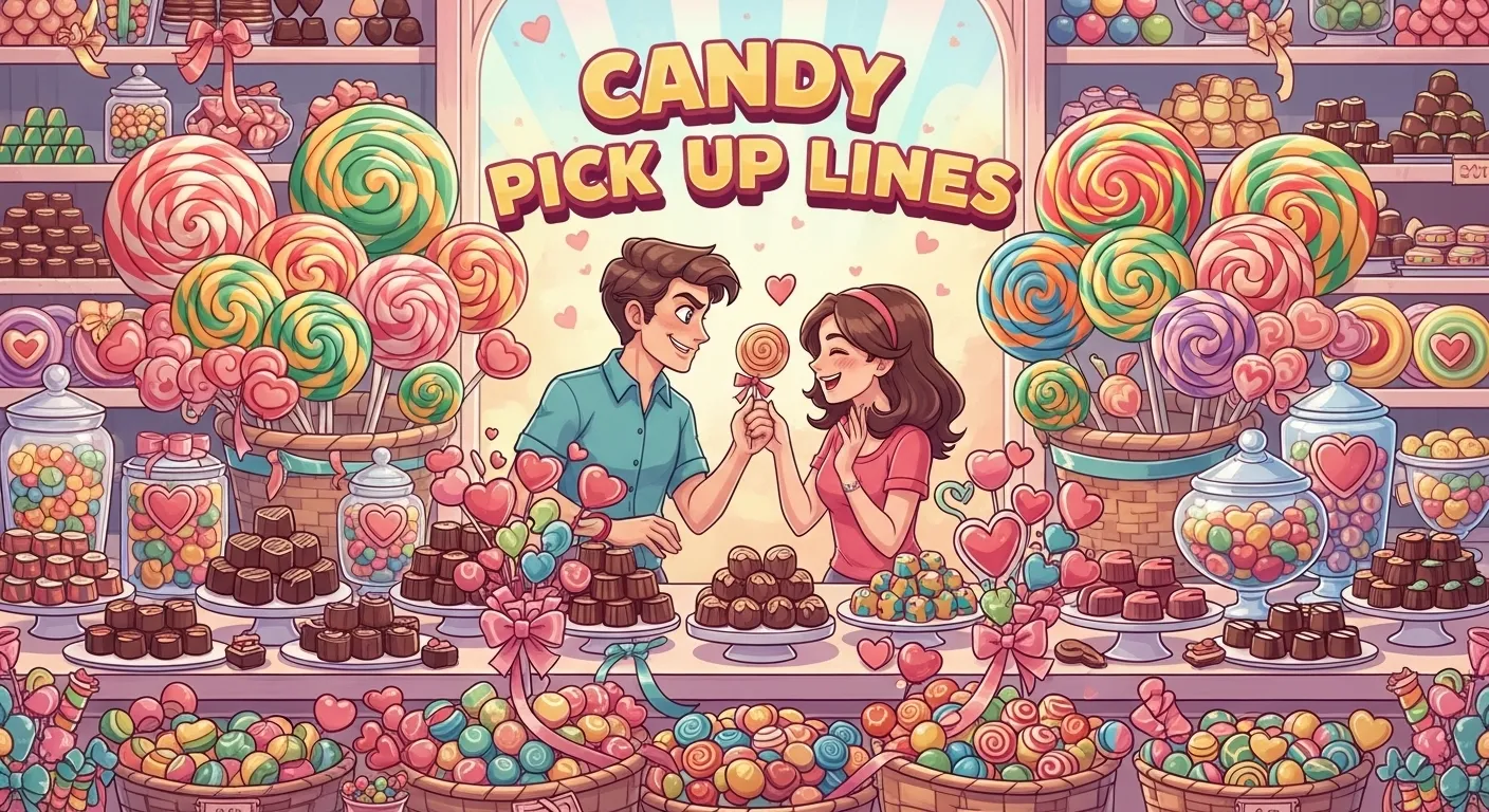 candy pick up lines