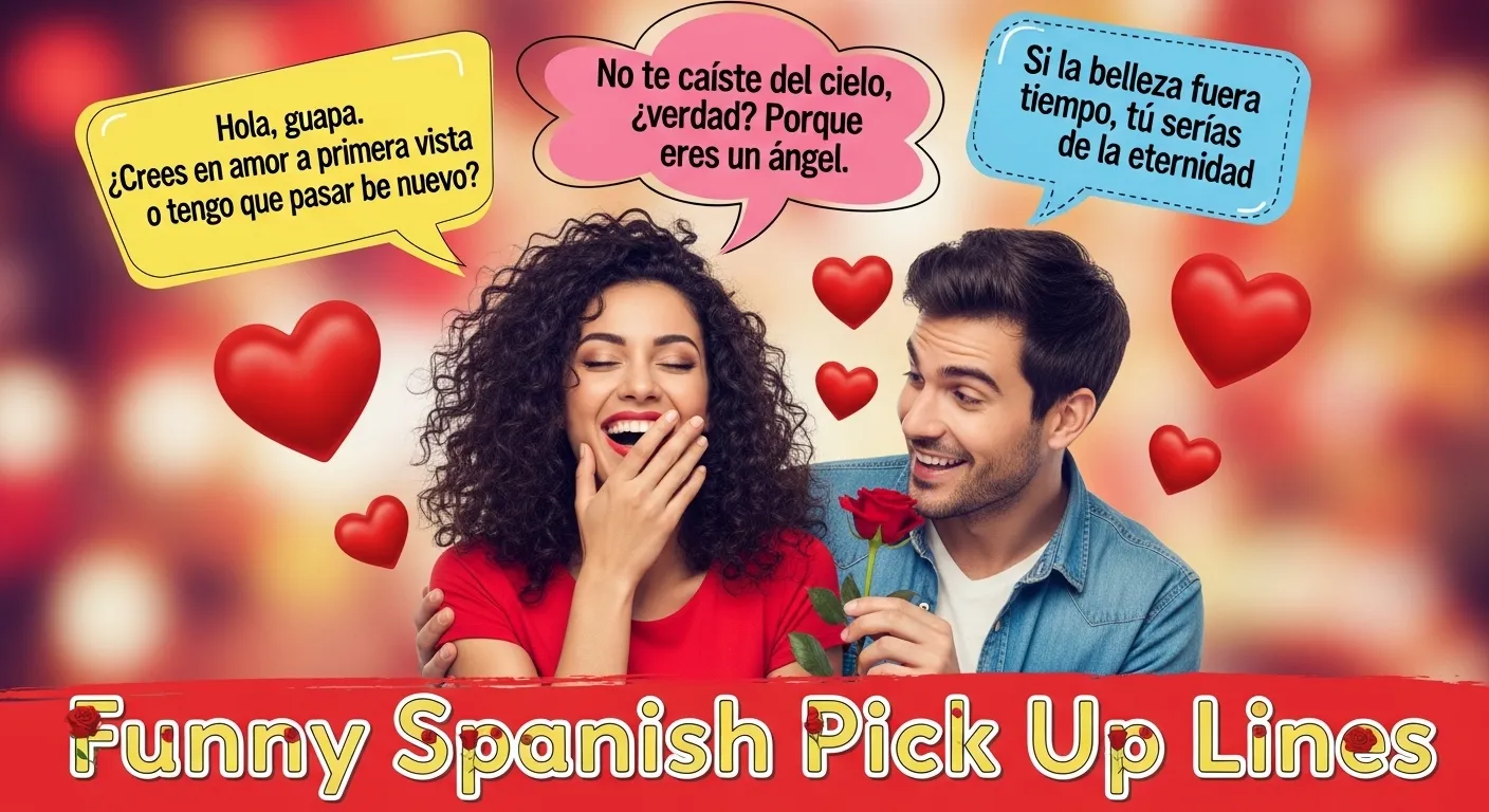 funny spanish pick up lines