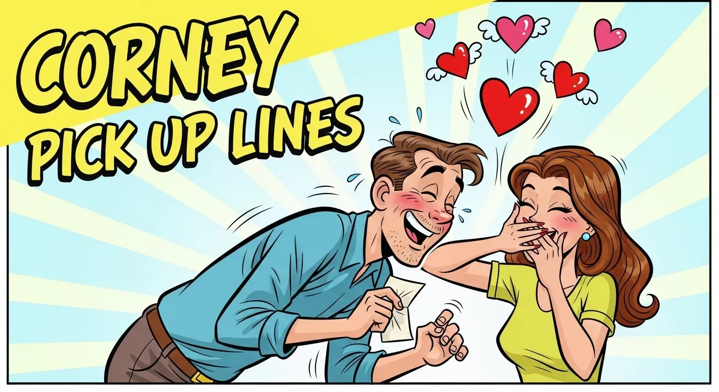 Corney pick up lines
