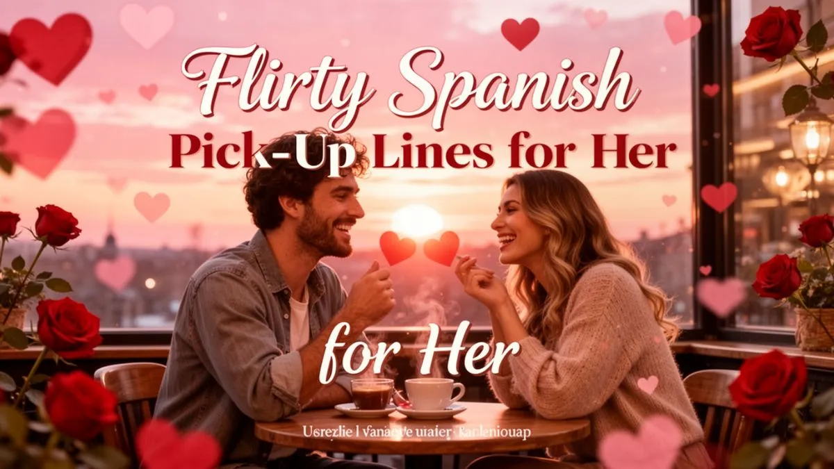 Flirty Spanish Pick-Up Lines for Her