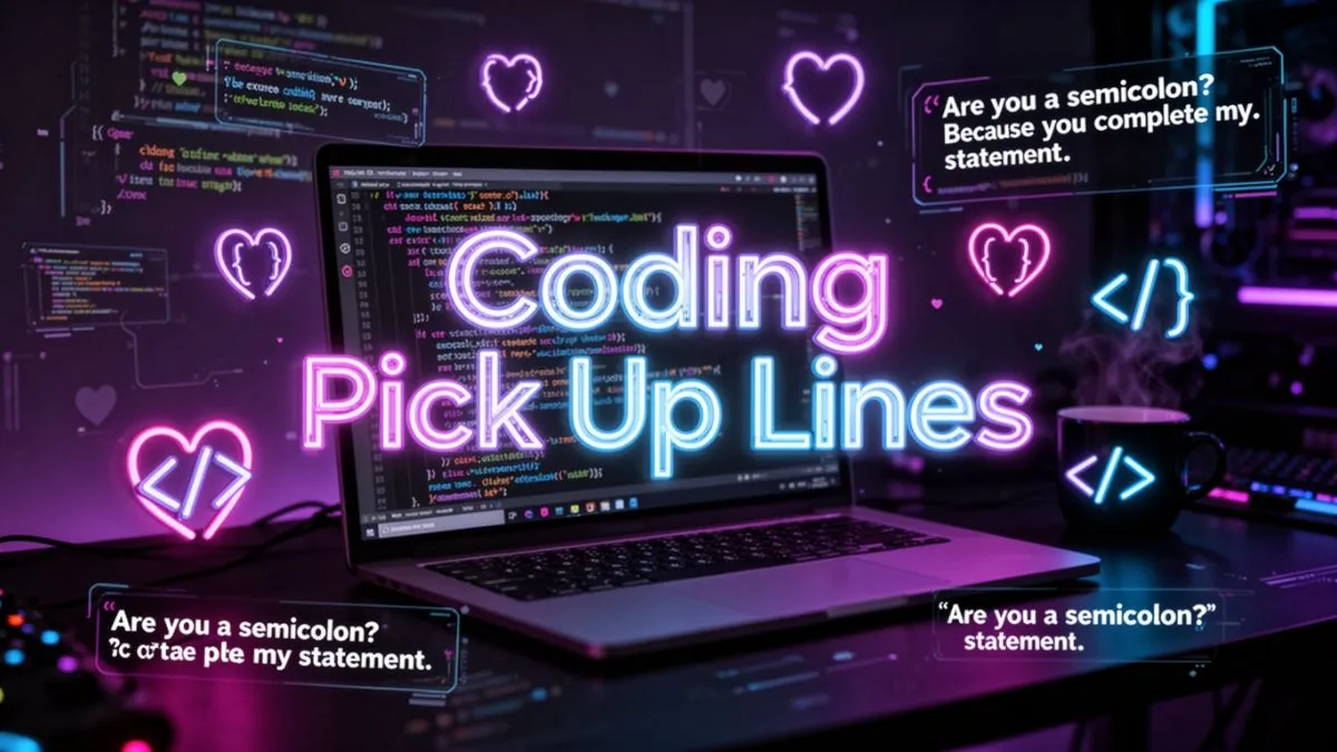 Coding Pick Up Lines