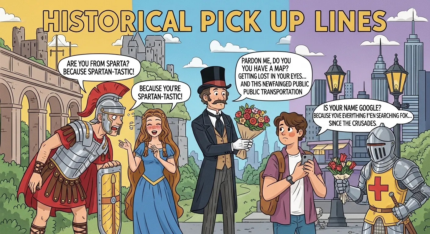 Historical Pick Up Lines