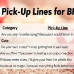 pick up lines for bf