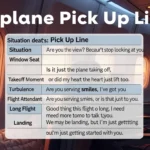 airplane pick up lines