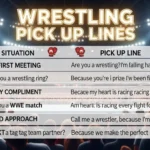 wrestling pick up lines