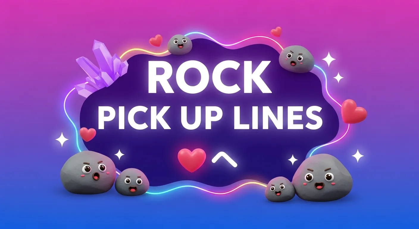 Rock Pick Up Lines