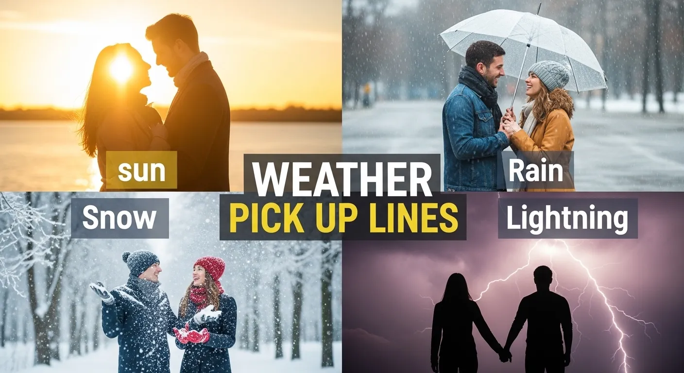 Weather Pick Up Lines
