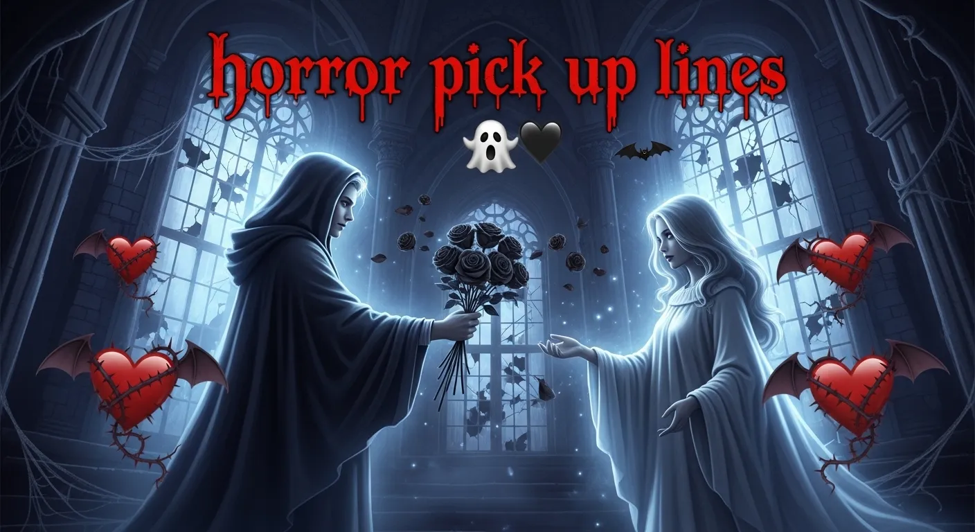 horror pick up lines