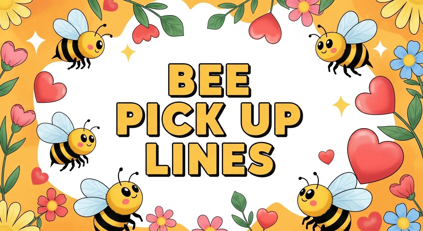 Bee Pick Up Lines