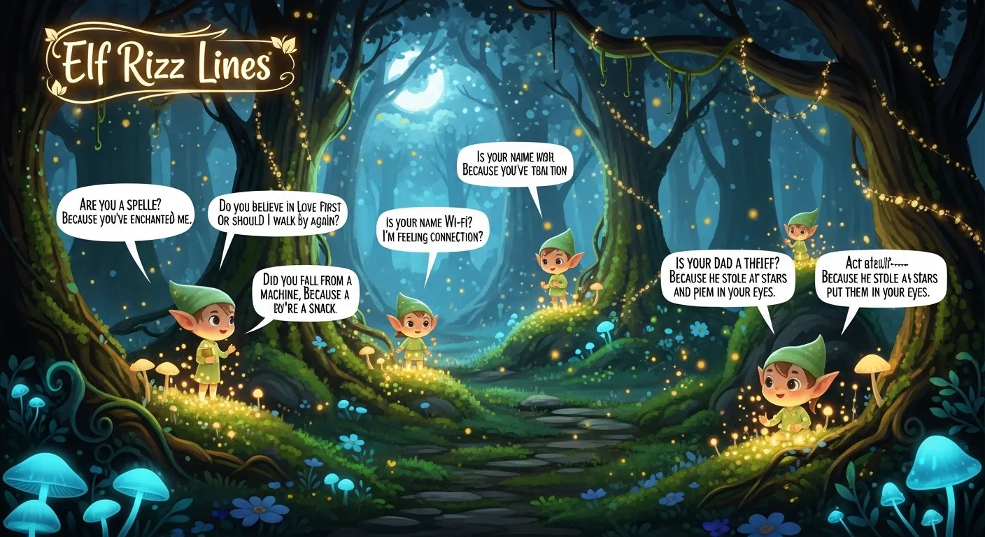 Elf Rizz Lines