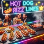 Hot Dog Rizz Lines