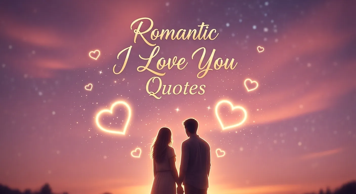 Romantic I Love You Quotes That Melt Hearts Instantly 💖