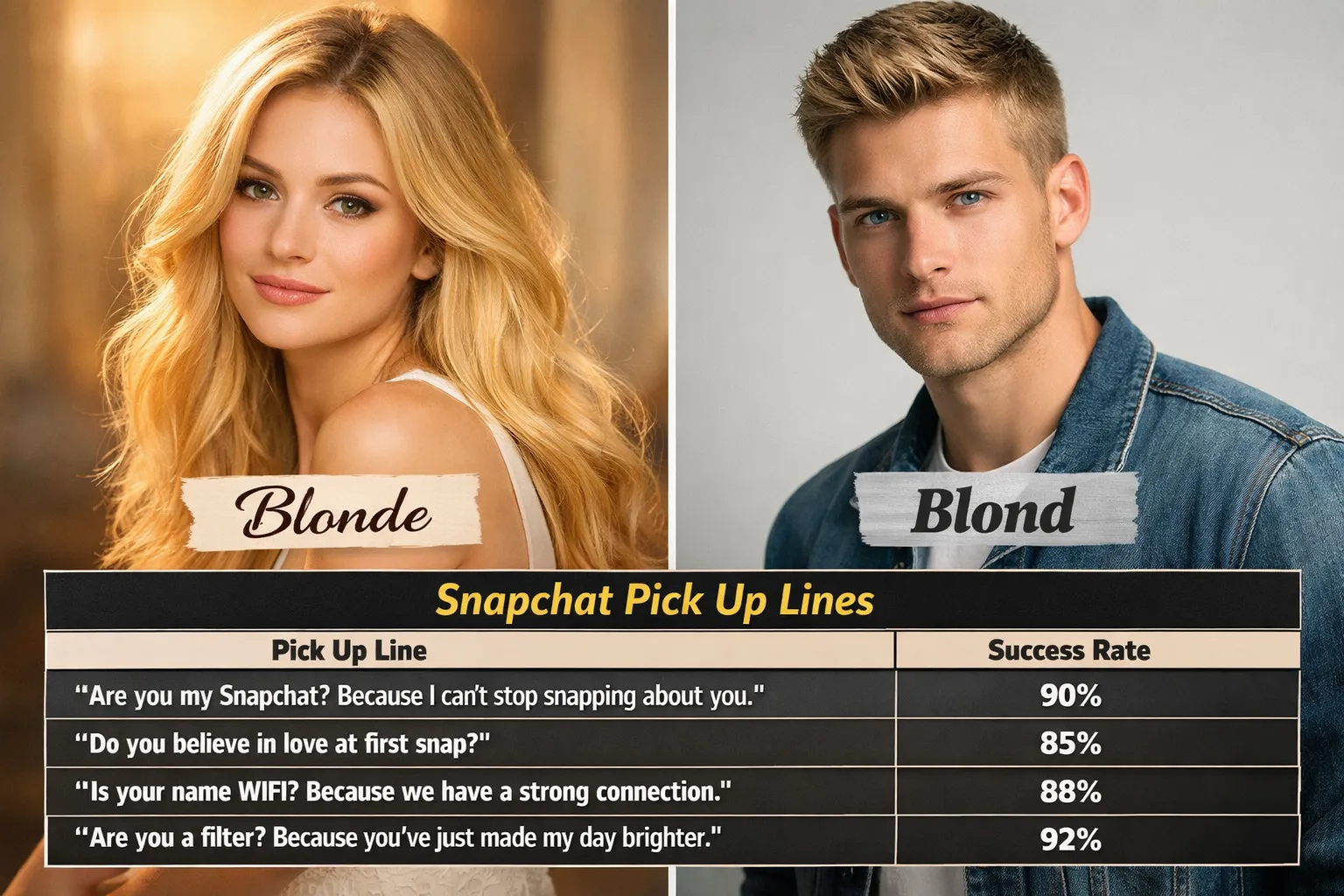 Snapchat Pick Up Lines That Actually Get Replies 😏📲