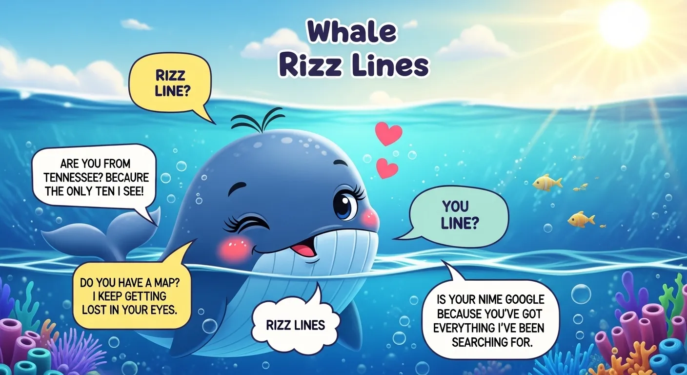 Whale Rizz Lines