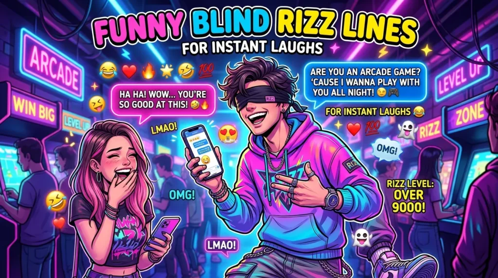 Funny Blind Rizz Lines for Instant Laughs