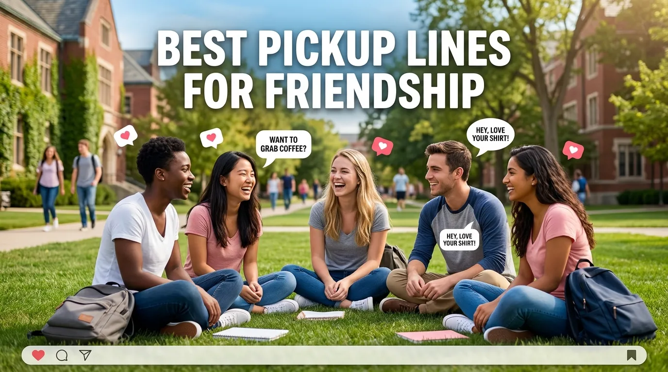 Best Pickup Lines for Friendship