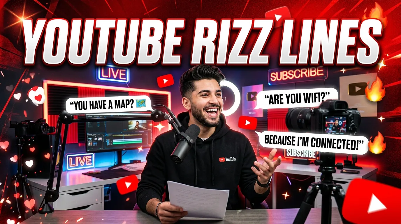 YouTube Rizz Lines
